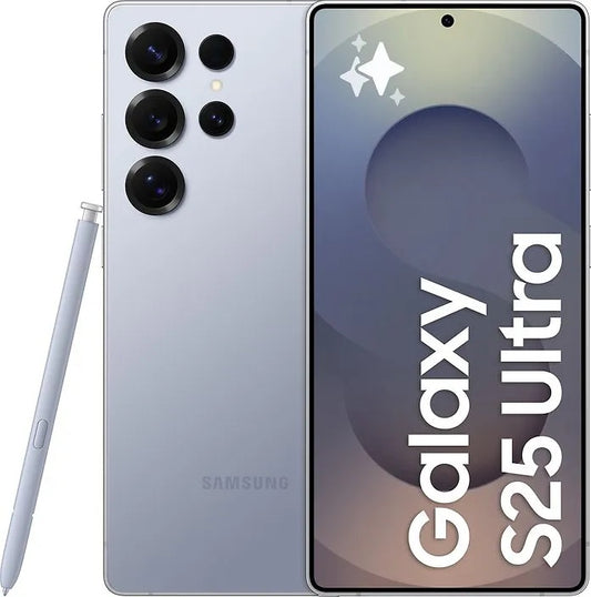 Samsung Galaxy S25 Ultra mobiltelefon, 256GB, 12GB, Titanium Silverblue DACH SM-S938BZBDEUE