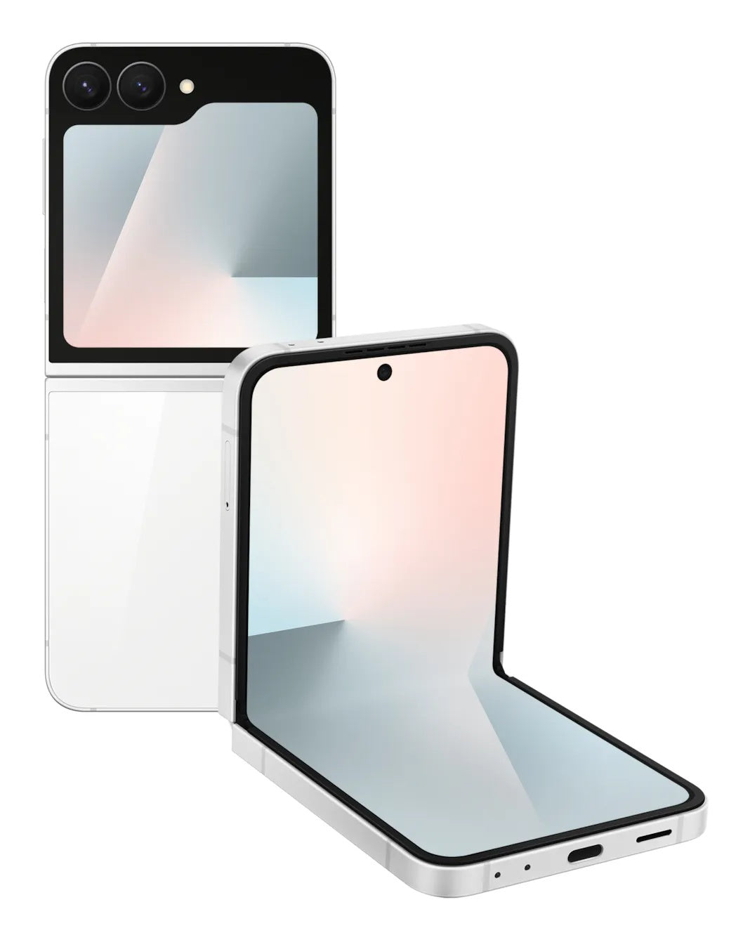 Samsung Galaxy Z Flip7 FE mobiltelefon, 128GB, 8GB, Fehér SM-F761BZWGEUB