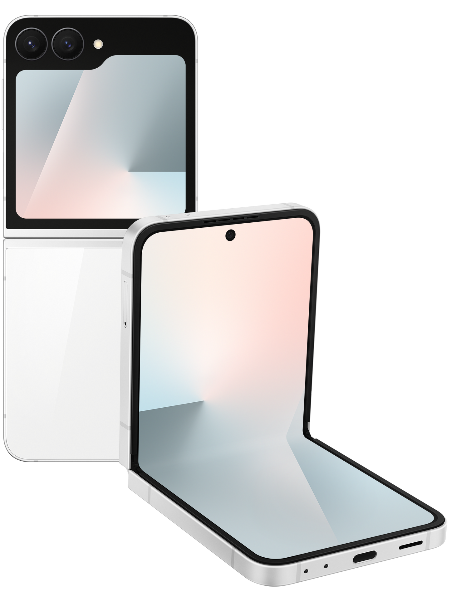 Samsung Galaxy Z Flip7 FE mobiltelefon, 128GB, 8GB, Fehér SM-F761BZWGEUB