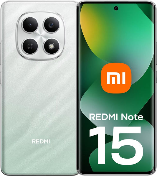 Xiaomi Redmi Note 15 4G Mobiltelefon, 128GB, 6GB, Forest Green MZB0MP8EU