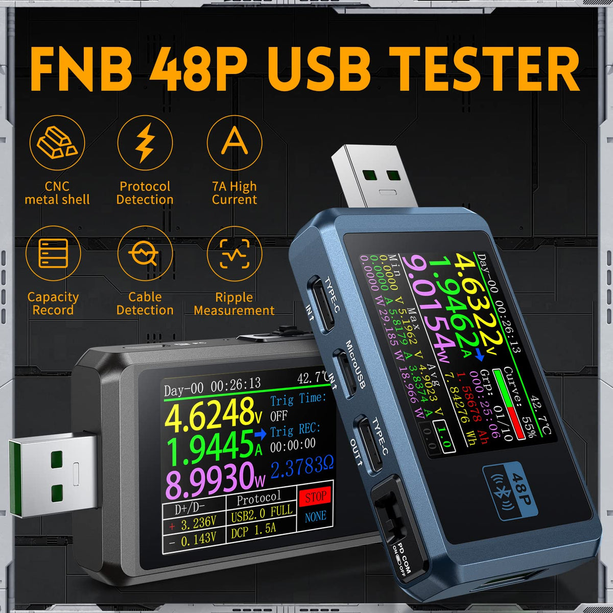 Fnirsi FNB48P feszültségteszter