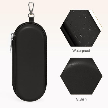 Techsuit ETJ3 szemüvegtok, 165mm x 65mm x 40mm, fekete