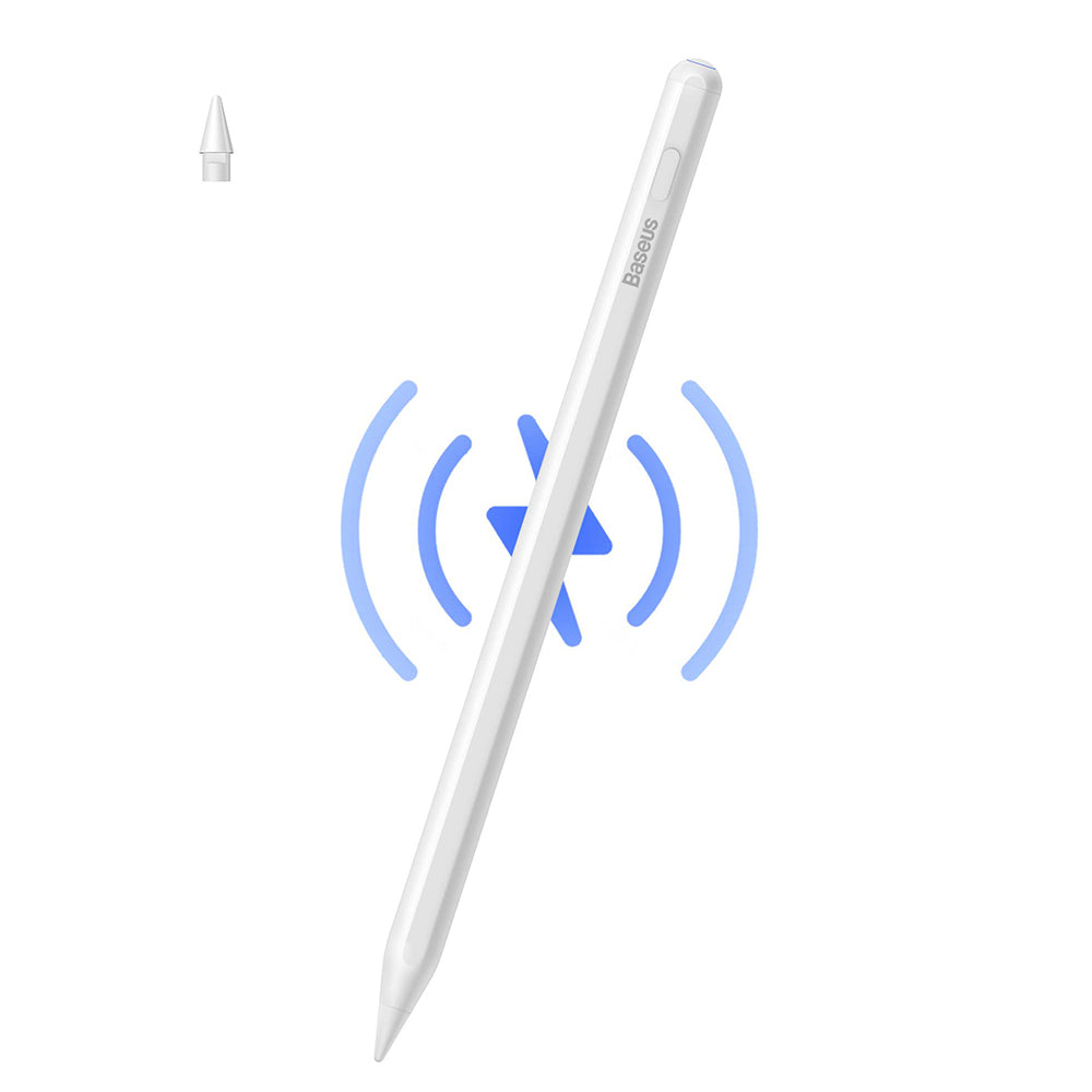 Touch Pen Baseus Smooth Writing 2 Series az Apple iPadhez, Aktív Vezeték Nélküli Verzió, Fehér SXBC080102