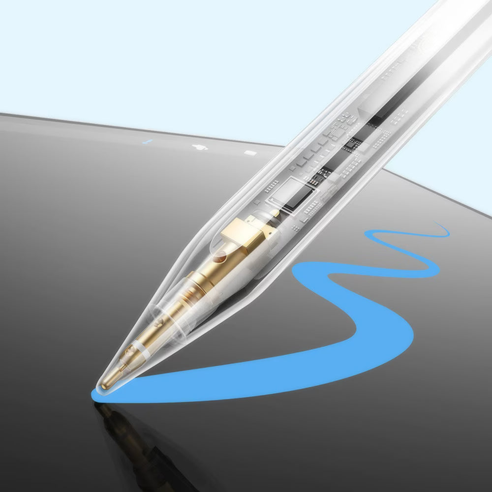 Touch Pen Baseus Smooth Writing 3 Series az Apple iPadhez, Aktív Vezeték Nélküli Verzió, Fehér P80080806213-00