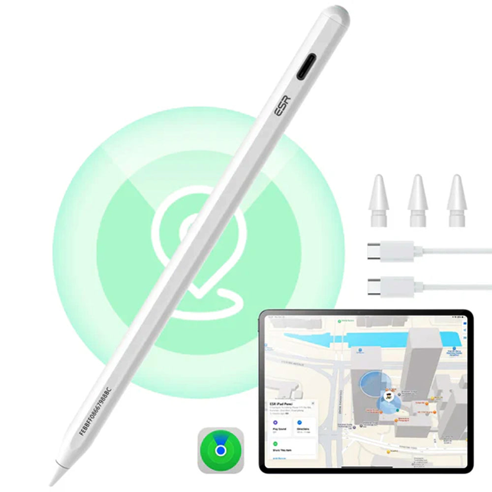Touch Pen ESR Geo az Apple iPadhez, Aktív Változat, Fehér