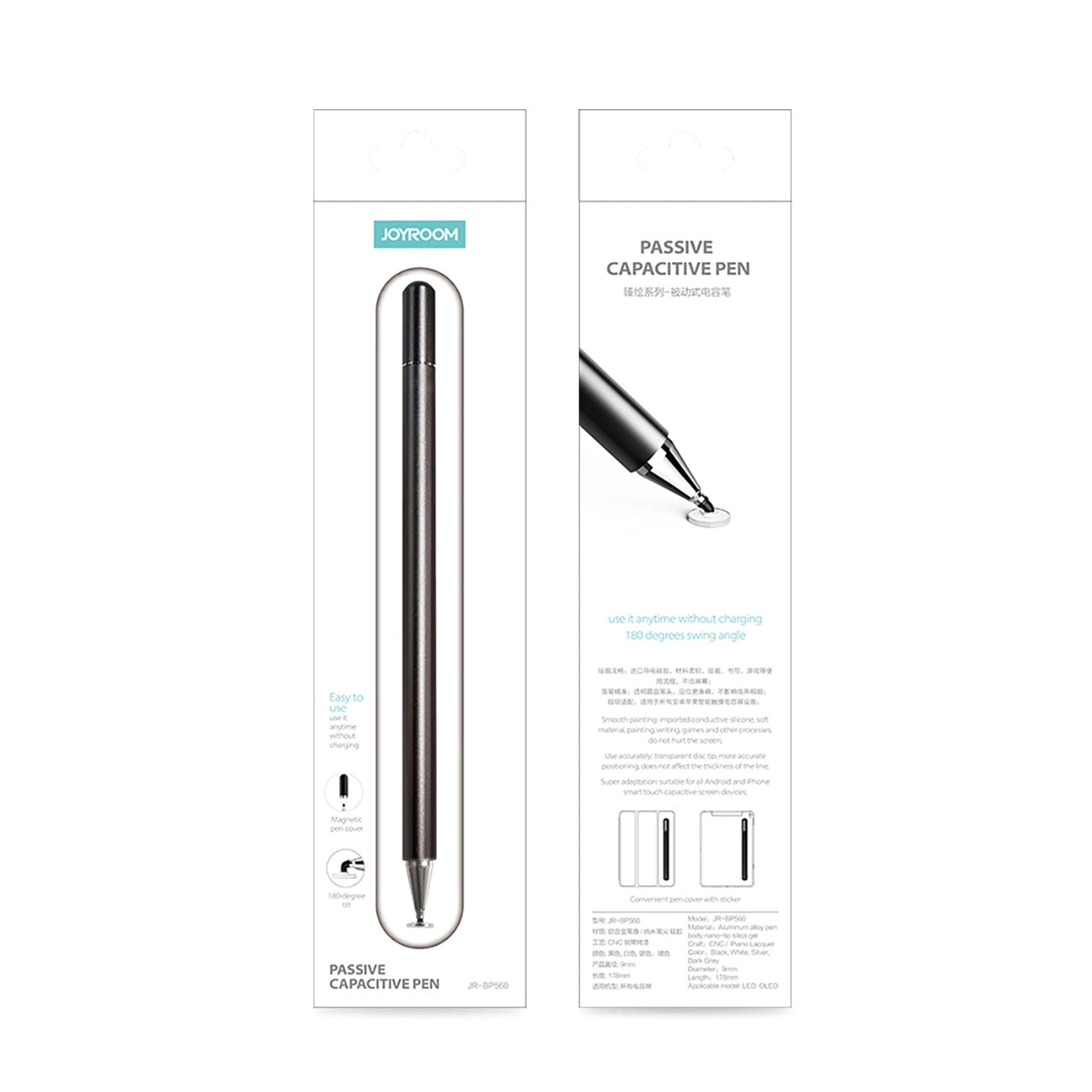 Touch Pen Joyroom JR-BP560, Fekete