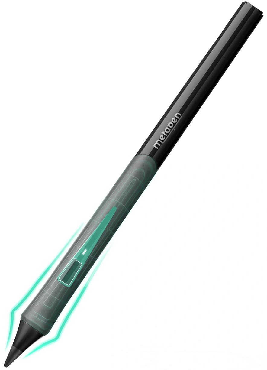 Metapen D1 érintőceruza Apple iPad-hez, Aktív verzió, Fekete ME-APP452