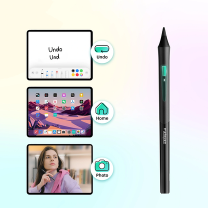 Metapen D1 érintőceruza Apple iPad-hez, Aktív verzió, Fekete ME-APP452