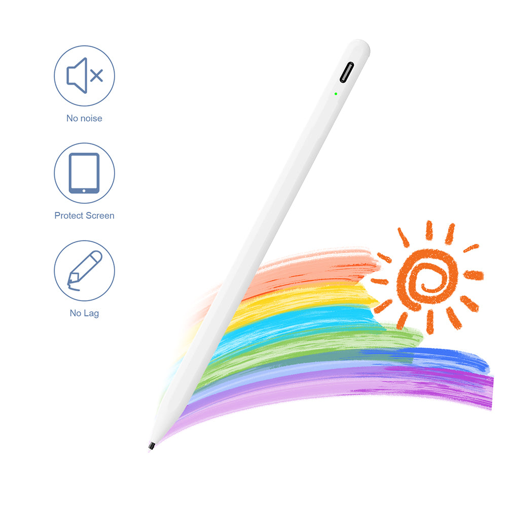 Touch Pen Techsuit A580S az Apple iPadhez, Aktív Változat, Fehér