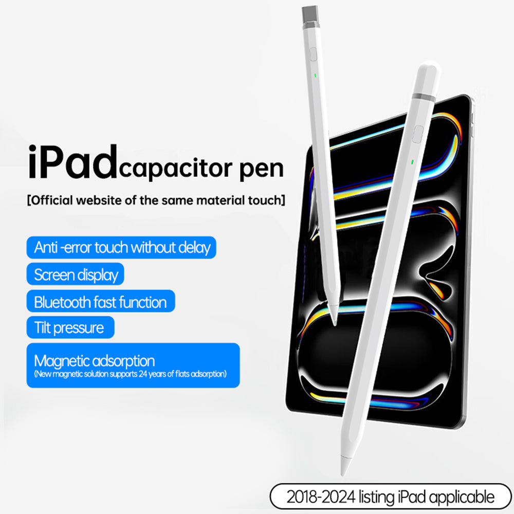 Touch Pen Techsuit AP01 Pro az Apple iPadhez, Aktív Változat, Fehér