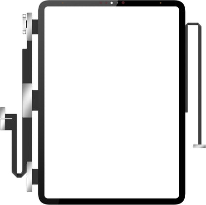 Touchscreen Forward Guard OCA az Apple iPad Pro 11 (2018) készülékhez, Fekete