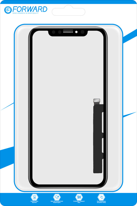 Touchscreen Forward Guard OCA Apple iPhone XR-hez, IC verzió, fekete