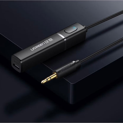 UGREEN CM107 Bluetooth adó, AUX, Fekete