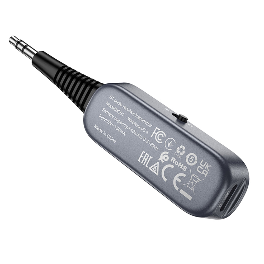 Borofone BC51 Clear Way Bluetooth Adó / Vevő