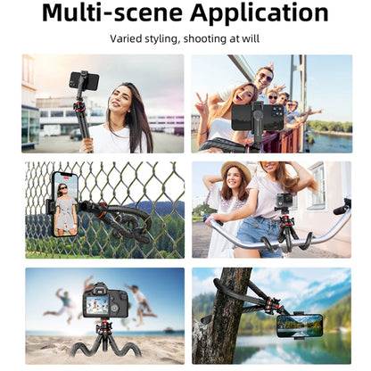 Trepied 1/4inch Techsuit C02, Fekete