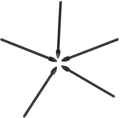 OEM érintőceruza hegy Samsung Galaxy S24 Ultra S928 / S23 Ultra S918 / S22 Ultra 5G S908 / S21 Ultra 5G G998 készülékekhez, 5 darabos készlet, fekete