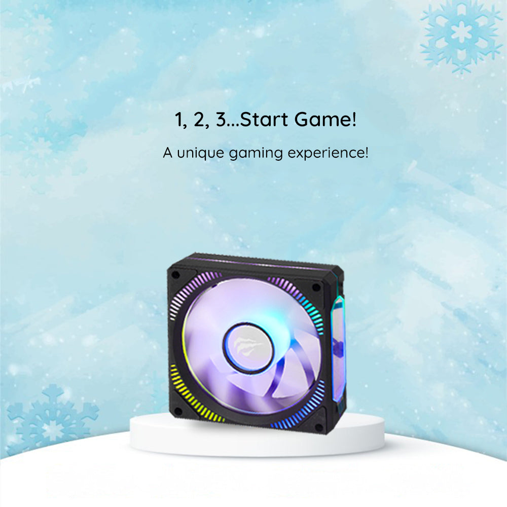 Ventilátor HAVIT F2096, 1800RPM, 30dB, 3W, Fekete