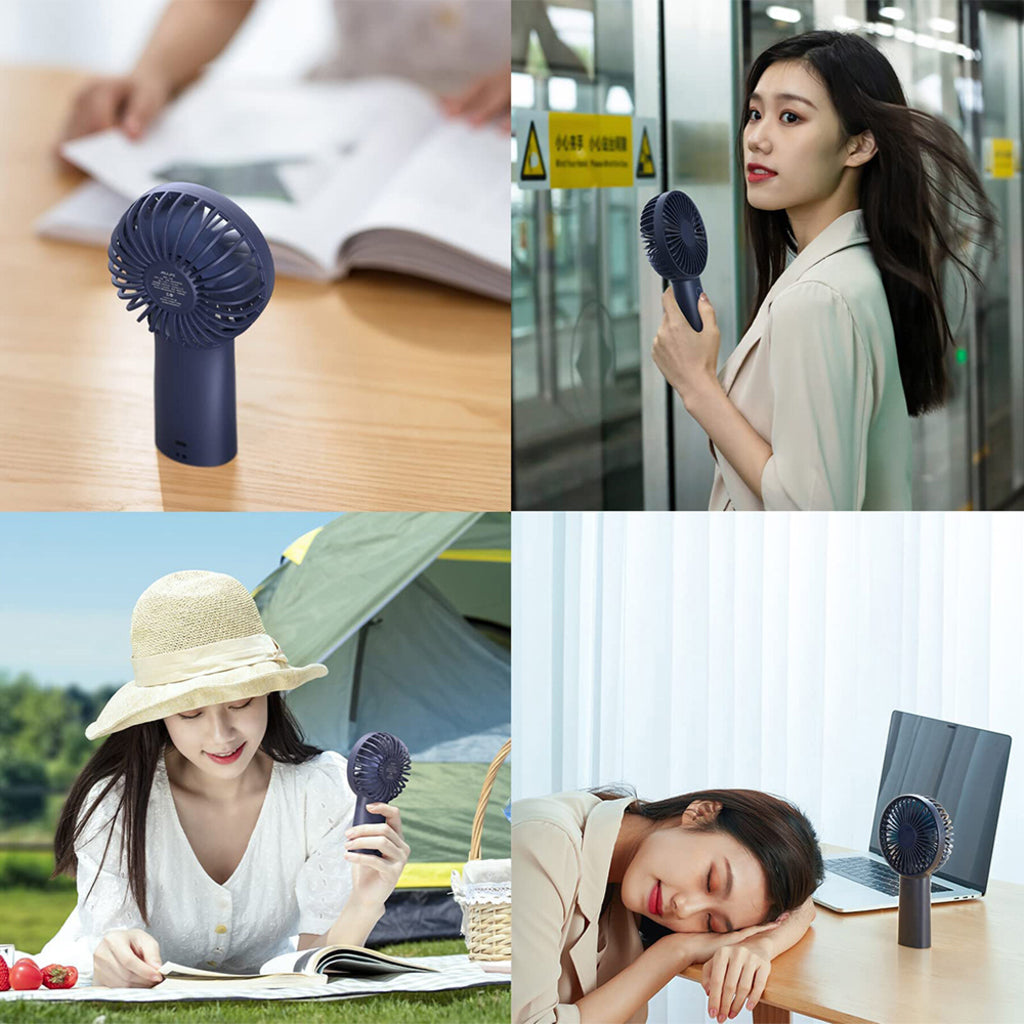 JisuLife F2B hordozható ventilátor, rózsaszín