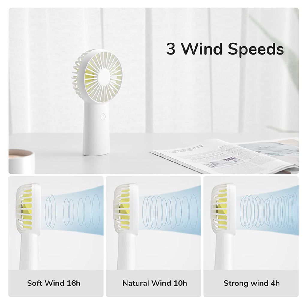 JisuLife F2B hordozható ventilátor, rózsaszín