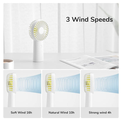 JisuLife F2B hordozható ventilátor, rózsaszín