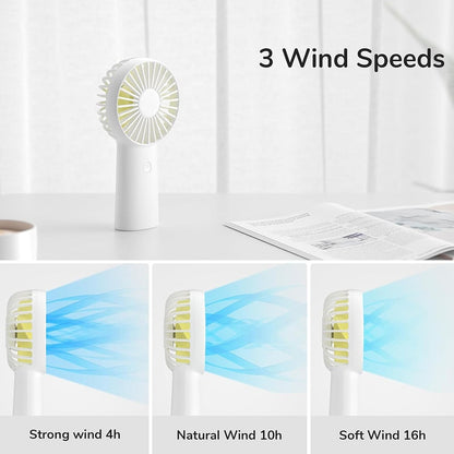 JisuLife FA20X hordozható ventilátor, fehér