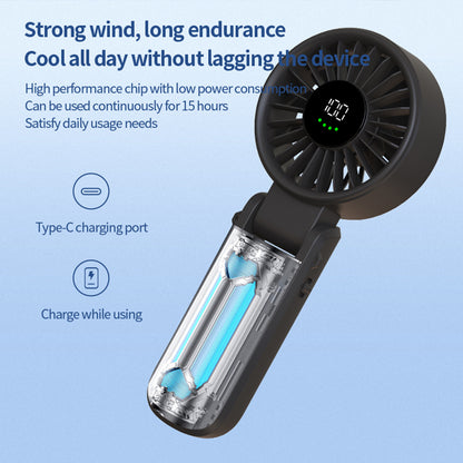 Techsuit A10 hordozható ventilátor, fehér