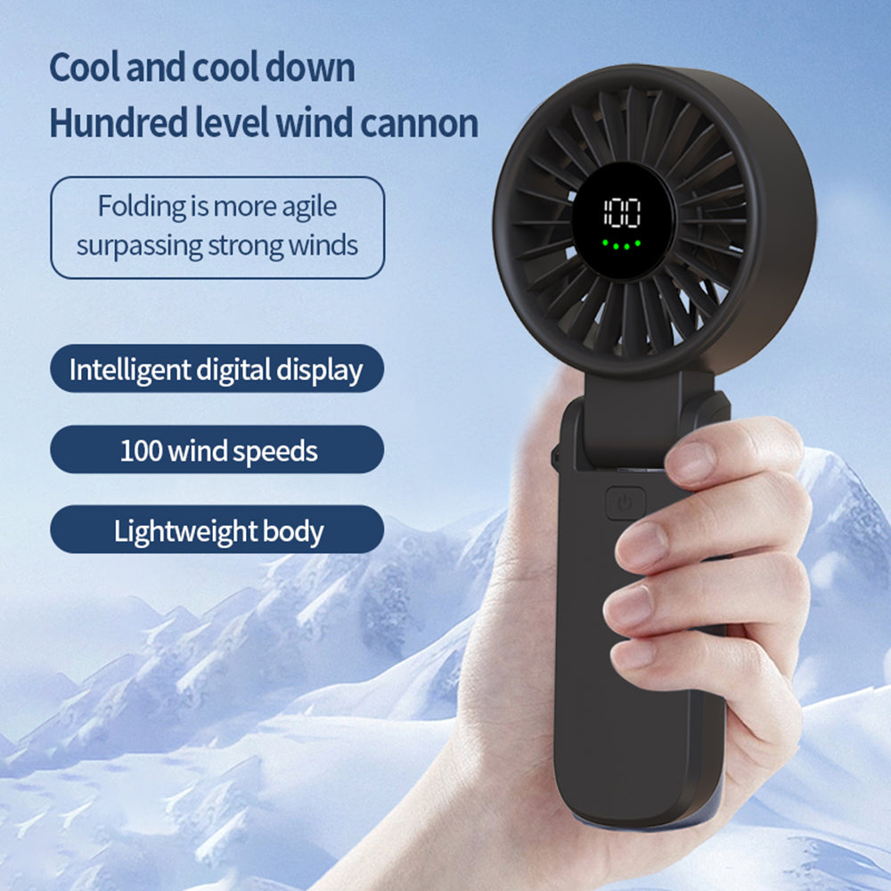 Techsuit A10 hordozható ventilátor, fehér
