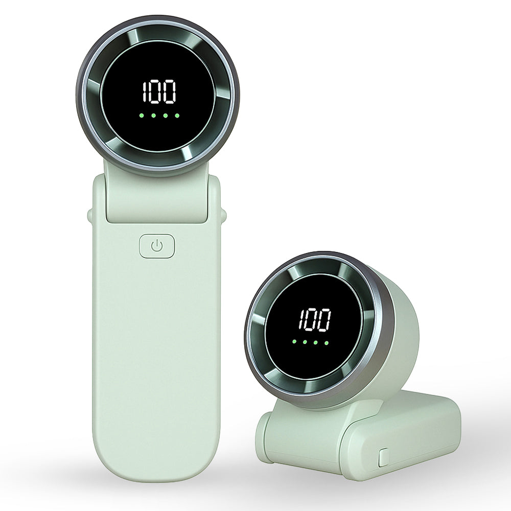 Techsuit A9 hordozható ventilátor, zöld