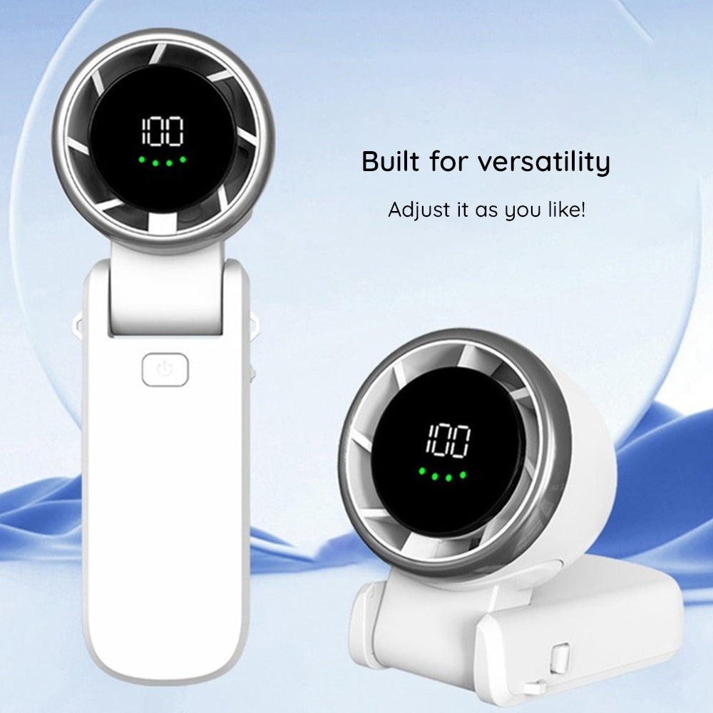Techsuit A9 hordozható ventilátor, zöld