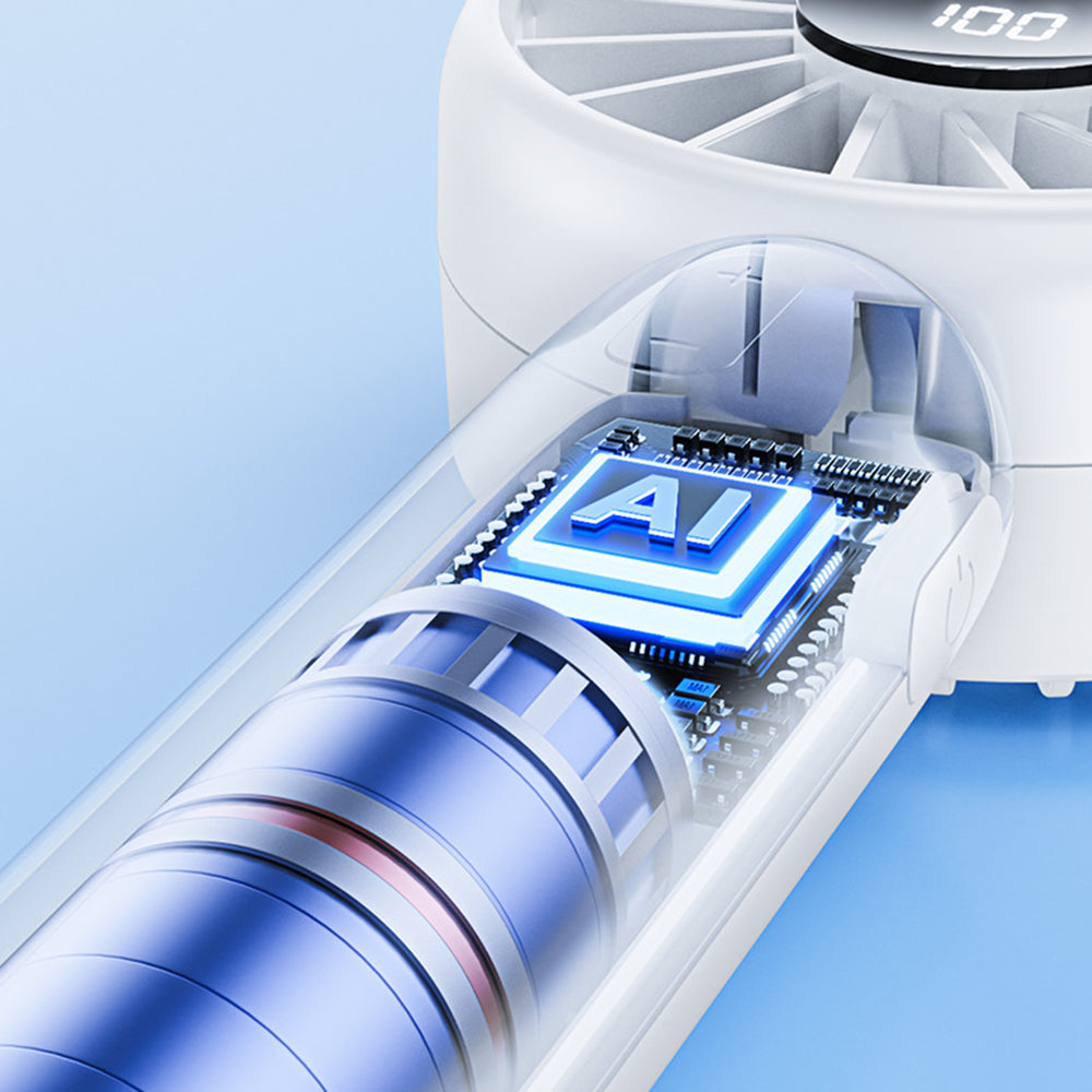 Techsuit CT-110 hordozható ventilátor, zöld