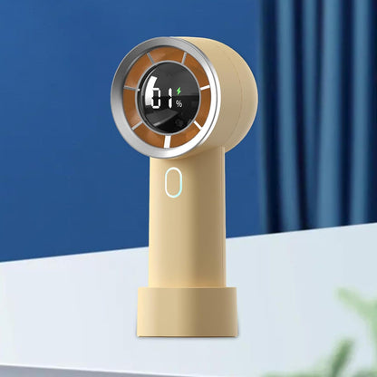Techsuit HX130 hordozható ventilátor, sárga