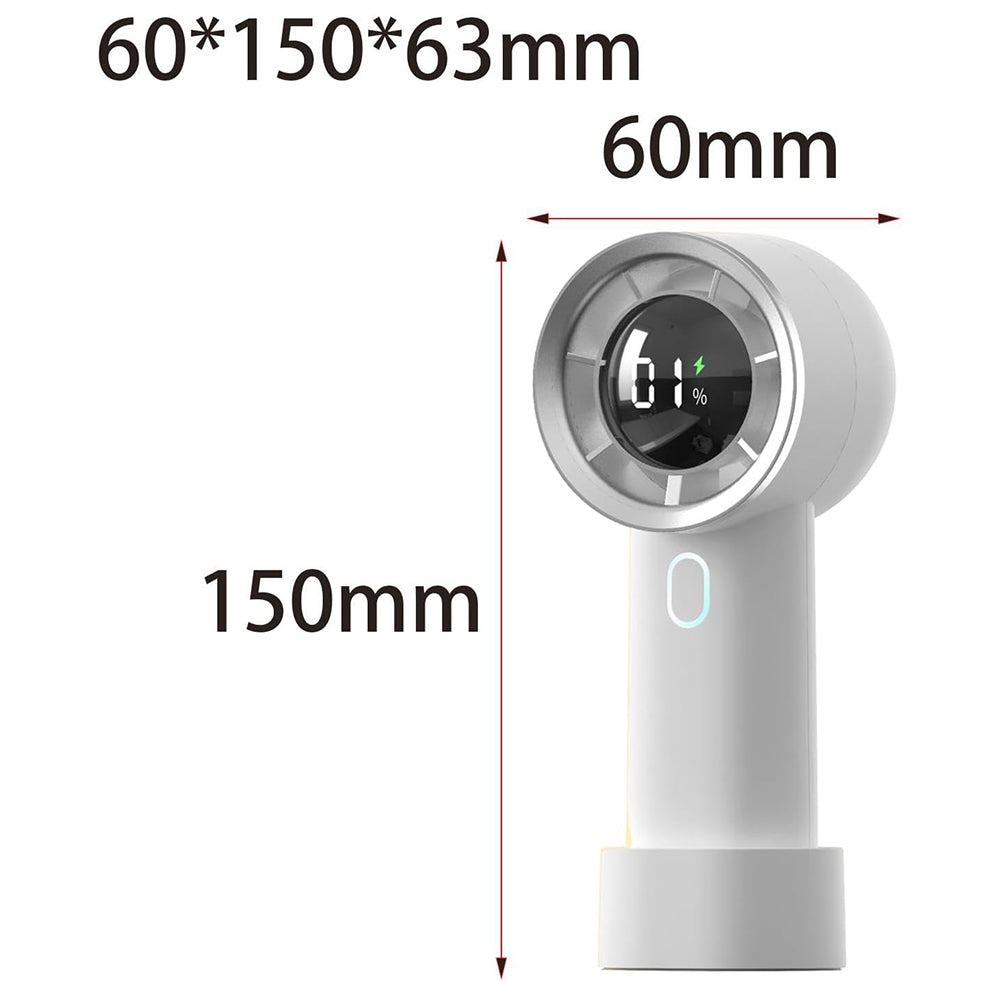 Techsuit HX130 hordozható ventilátor, fehér