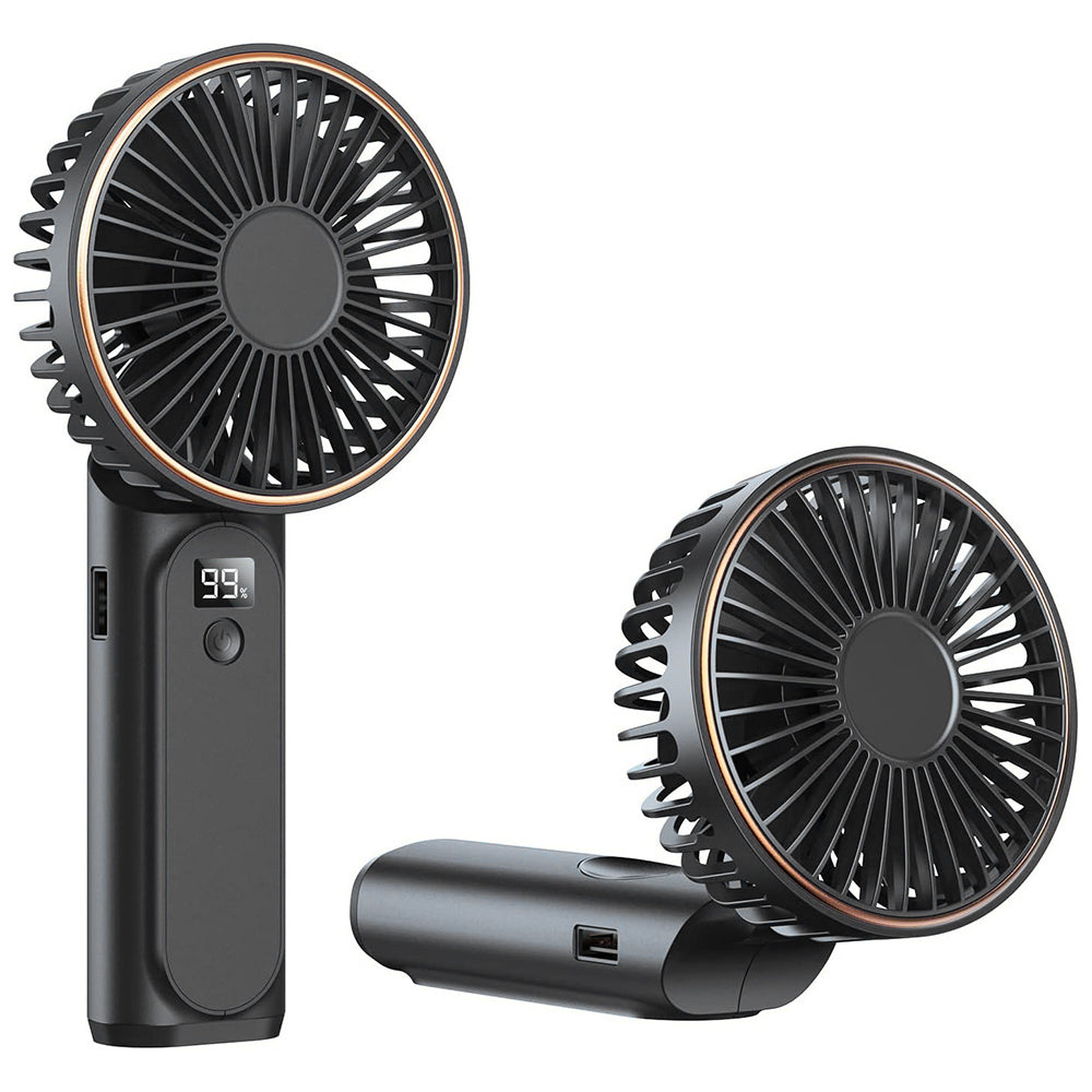 Techsuit M12 hordozható ventilátor, fekete