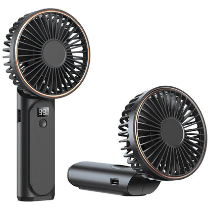 Techsuit M12 hordozható ventilátor, fekete