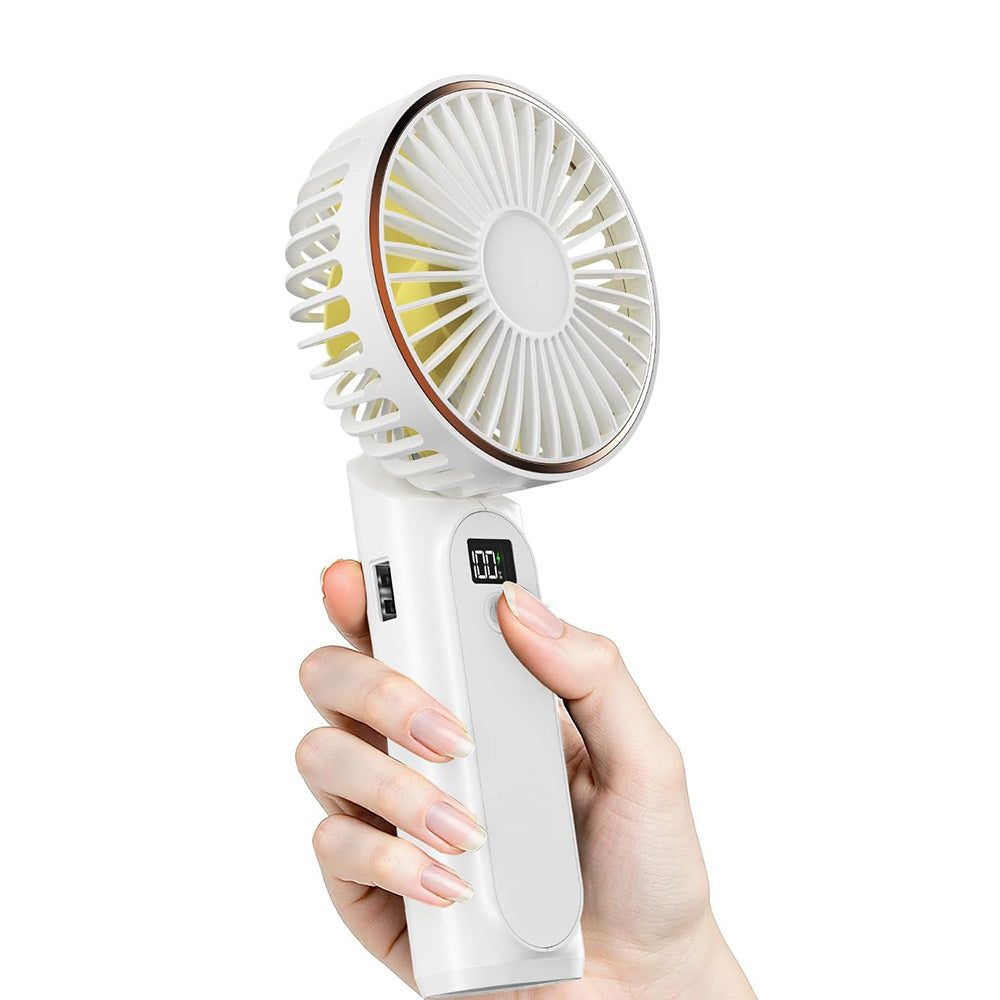 Techsuit M12 hordozható ventilátor, fehér