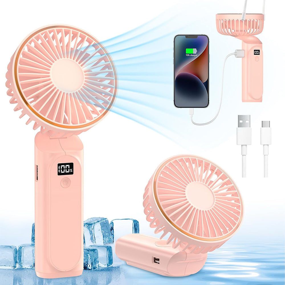 Techsuit M12 hordozható ventilátor, fehér