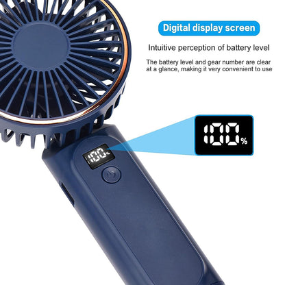 Techsuit M12 hordozható ventilátor, kék