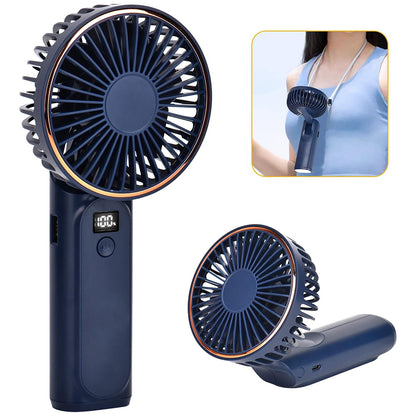 Techsuit M12 hordozható ventilátor, kék