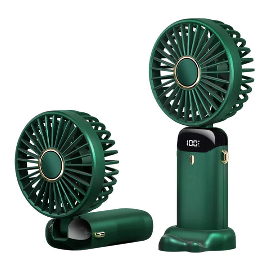 Techsuit N15 hordozható ventilátor, zöld