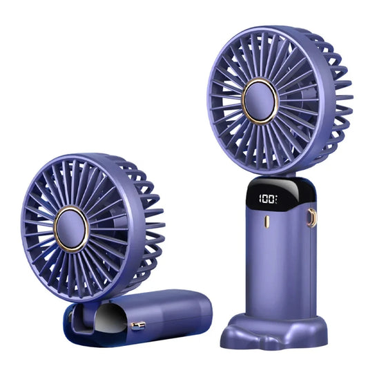 Techsuit N15 hordozható ventilátor, lila