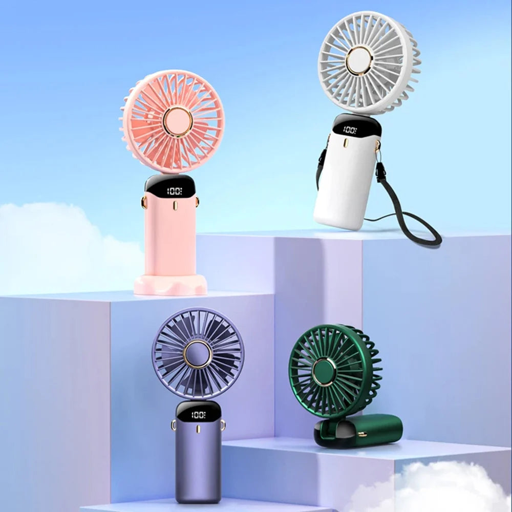 Techsuit N15 hordozható ventilátor, fehér