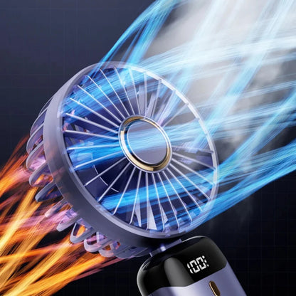 Techsuit N15 hordozható ventilátor, fehér
