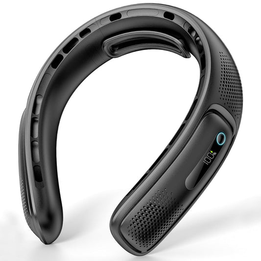 Techsuit S11 hordozható ventilátor, fekete