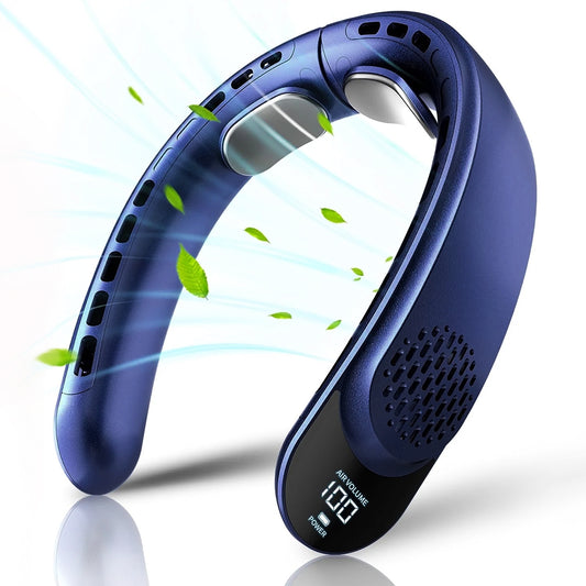 Techsuit S8 hordozható ventilátor, kék