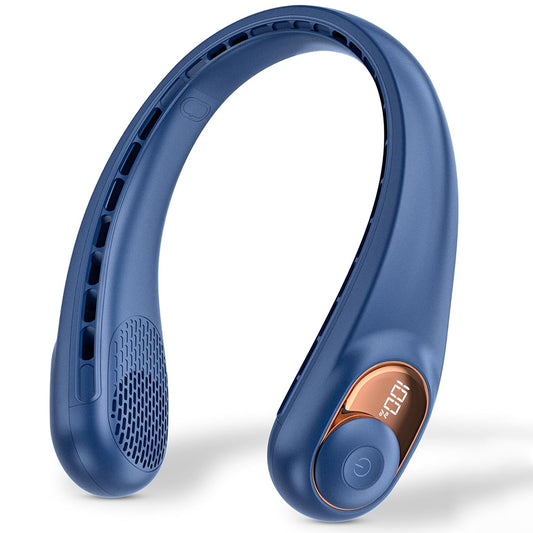 Techsuit S9 hordozható ventilátor, kék
