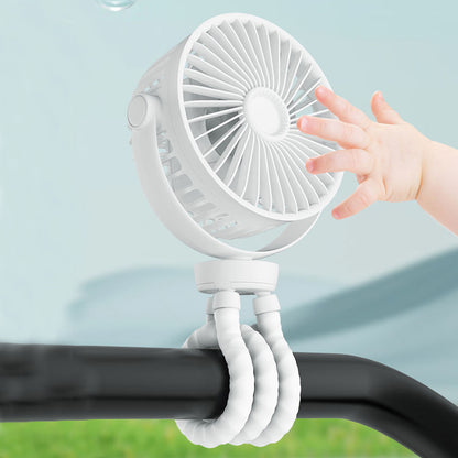 Techsuit VP1 hordozható ventilátor, fehér