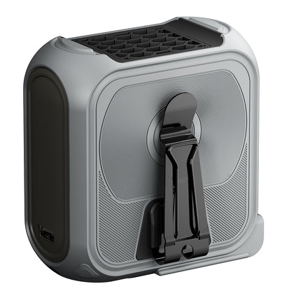 Hordozható ventilátor Techsuit Z13 külső akkumulátorral 10000mAh, Szürke