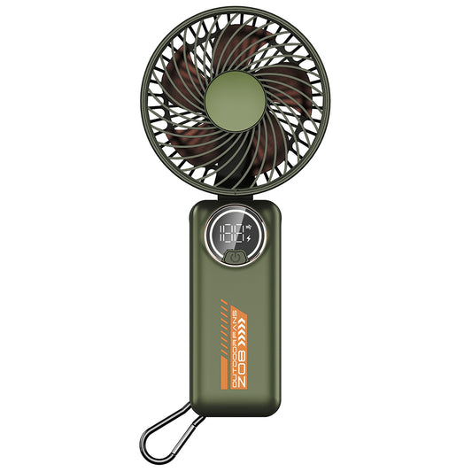 Techsuit Z8 hordozható ventilátor, zöld
