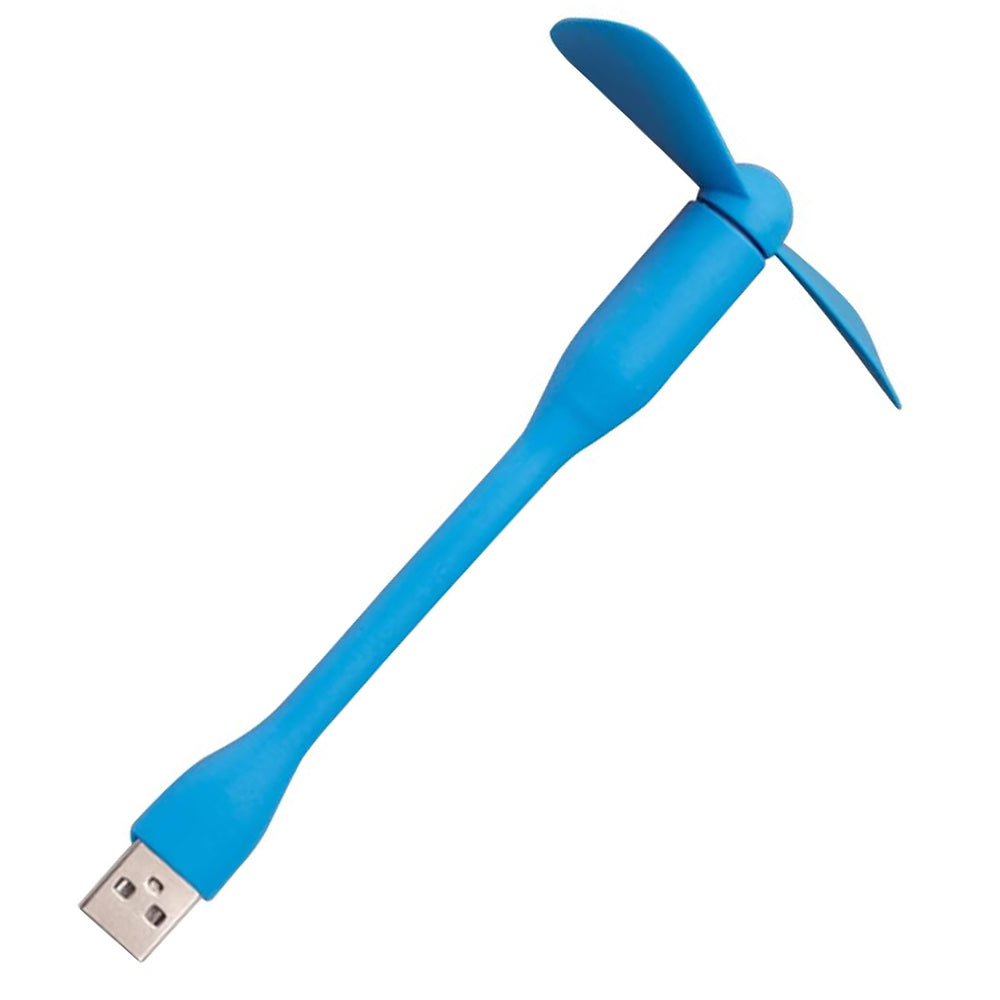 Techsuit TUF1 USB ventilátor, kék