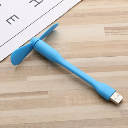 Techsuit TUF1 USB ventilátor, kék